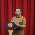 Keterangan foto : Gubernur Riau, Abdul Wahid Dalam Sambutannya diAcara Musrembang RPJMD Provinsi Riau 2025 - 2029 diBalai Serindit Pekanbaru ( Foto Doc: Diskominfo Riau)